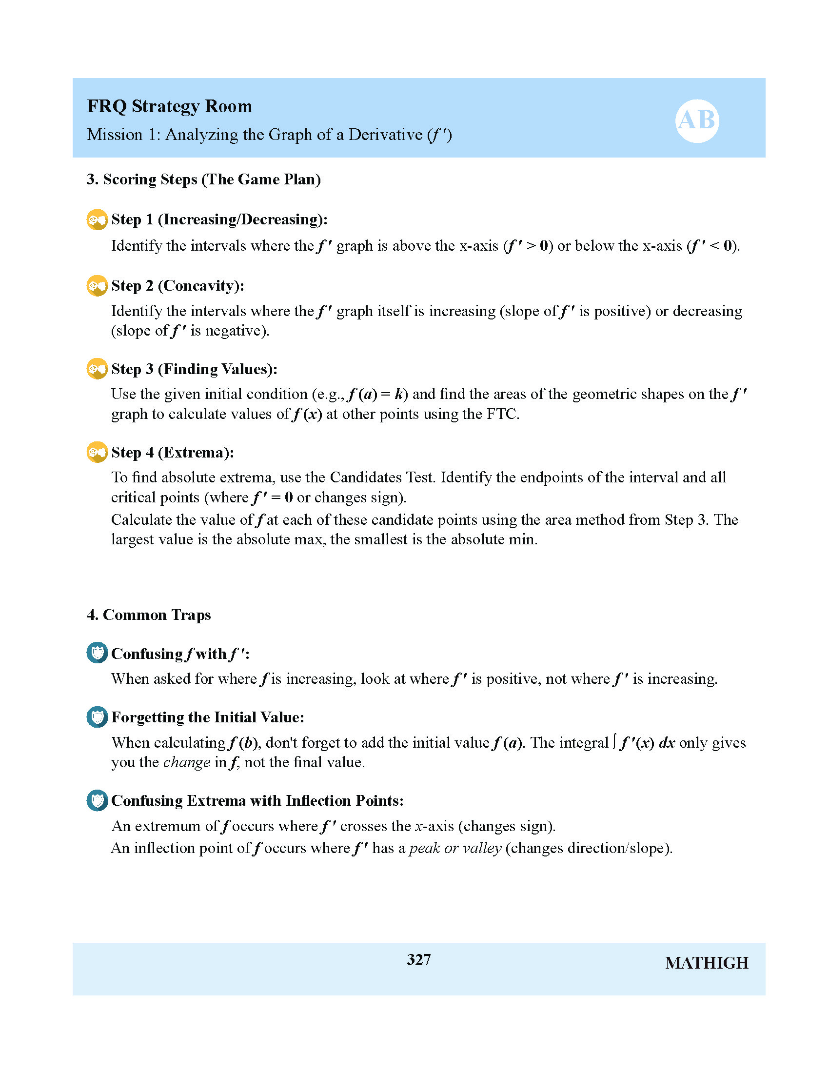 The Ripple Effect FRQ Strategy room mission 1 page 2